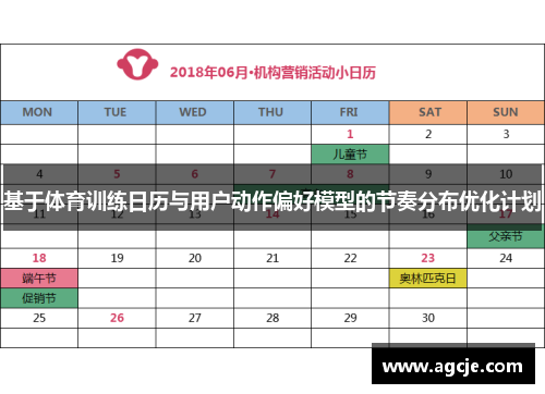 基于体育训练日历与用户动作偏好模型的节奏分布优化计划